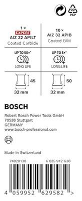 Bosch Accessories 2608902398 2608902398 Multitool toebehorenset 1 stuk(s) Bosch Accessories 2608902398 2608902398 Multitool toebehorenset 1 stuk(s)