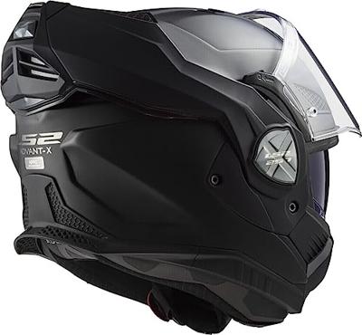 LS2 opklaphelm "ff901 advant x solid" helmet advant x solid black gr. 3xl