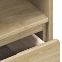 Tv-meubel SAUDA 99x43x55 cm massief grenenhout eikenkleurig - thumbnail