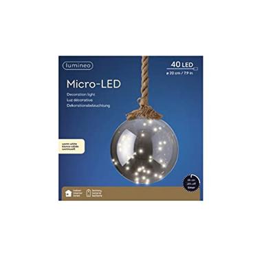 Microled bal 40 lamps warm wit - thumbnail