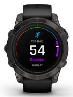Garmin epix Pro (Gen 2) Sapphire Edition 3,3 cm (1.3") AMOLED 47 mm Digitaal 416 x 416 Pixels Touchscreen Zwart Wifi GPS - thumbnail