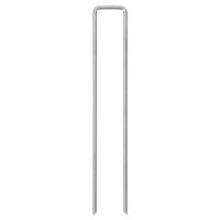 Grondharingen 50 st U-vormig 20x4 cm gegalvaniseerd staal - thumbnail