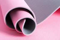 Yogamat - antislip - 173x58 - roze - thumbnail