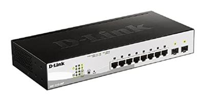 D-Link DGS-1210-08P/E Netwerk switch RJ45/SFP 8 + 2 poorten 20 GBit/s PoE-functie D-Link DGS-1210-08P/E Netwerk switch RJ45/SFP 8 + 2 poorten 20 GBit/s PoE-functie