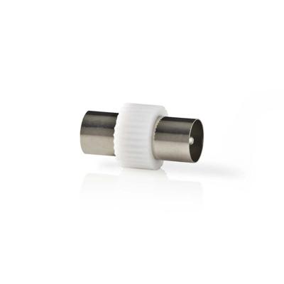 Nedis Satelliet- en Antenne-Adapter | IEC Male naar IEC Male | 1 stuks - CSBW40940WT CSBW40940WT