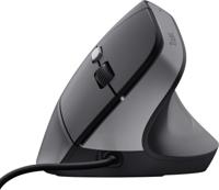 Trust bayo ii bedrade ergonomische muis (zwart, 800 dpi - 2400 dpi) - thumbnail