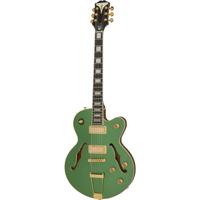 Epiphone Uptown Kat ES Emerald Green Metallic semi-akoestische gitaar - thumbnail