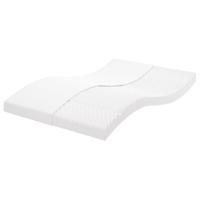 Schuimmatras 7 zones hardheid 20 ILD 140x190 cm wit - thumbnail