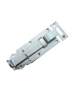 Waelbers Hangslotschuif met bocht 140mm, blauw verzinkt (GV) - 10 Stuk(s) - 1921.05 - thumbnail