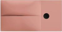 Clou Vale fontein 38 cm zonder kraangat rechts mat roze keram CL/03.40161.R - thumbnail