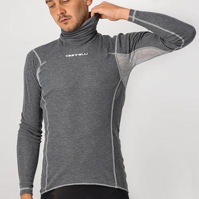 Castelli Flanders warm lange mouw ondershirt grijs heren XL