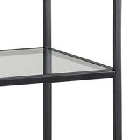 Bendt Wandrek 'Holger' Glas / metaal 4-laags, 119 x 37 cm - thumbnail