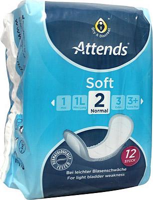 Attends Soft 2 Normal Inleg Anatom. 1x12