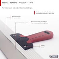 Connex Afstrijkmes 600Mm Softgrip Rvs - COX885460 - thumbnail