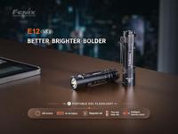 Fenix Light E12 V3.0 Zaklamp werkt op batterijen LED 200 lm 53.9 g - thumbnail