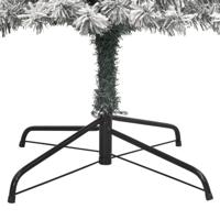 VidaXL Kunstkerstboom smal met standaard en sneeuw 270 pvc - thumbnail