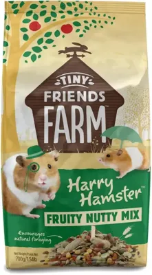 Tiny Friends Farm hamstervoer Fruity Nutty Mix 700g
