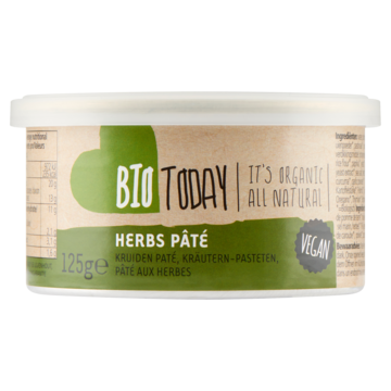 BioToday Kruiden Pate 125 g bij Jumbo