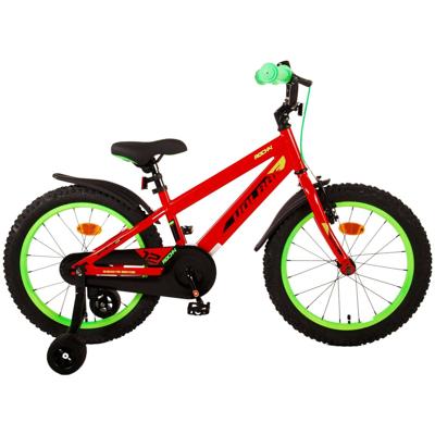 Volare rocky kinderfiets - jongens - 18 inch - rood