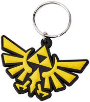 Legend of Zelda Rubber Keychain Triforce 6 cm - thumbnail