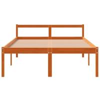 Seniorenbed massief grenenhout wasbruin 140x200 cm - thumbnail