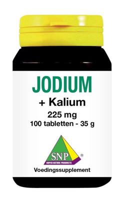 Jodium 225 mcg + kalium 100 Tabletten