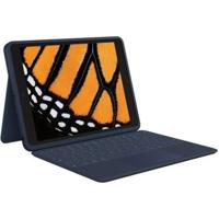 Toetsenbordhoes - Logitech Rugged Combo 3 Touch - Voor iPad 7e, 8e en 9e generatie AZERTY, Frans - thumbnail