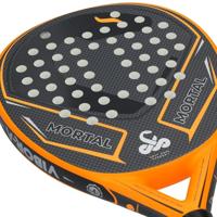 Padel Racket Vibor-a MORTAL CBON 3 Zwart - thumbnail