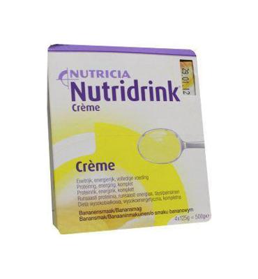 Nutridrink Creme banaan 125 gr (4 st)