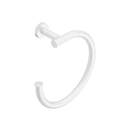 Hotbath Cobber handdoekring mat wit CBA08WH Hotbath Cobber handdoekring mat wit CBA08WH