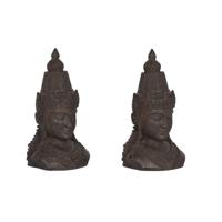 Bokstöd Home ESPRIT Hars Orientaals 15 x 11 x 28 cm - thumbnail