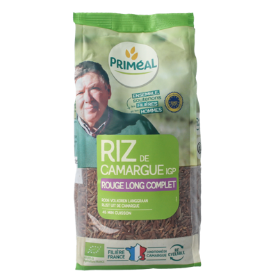 Primeal Rijst red camargue bio 500 Gram