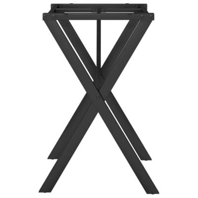 Eettafelpoten X-frame 60x40x73 cm gietijzer