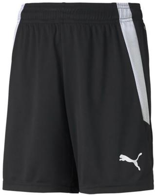 PUMA teamLIGA Voetbalbroekje Kids Zwart Wit