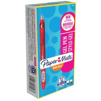 Papermate InkJoy Gel Intrekbare gelpen Rood 12 stuk(s)