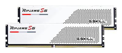 G.Skill F5-6000J3036F48GX2-RS5W Werkgeheugenmodule voor PC DDR5 96 GB 2 x 48 GB 6000 MHz 288-pins DIMM CL30 F5-6000J3036F48GX2-RS5W
