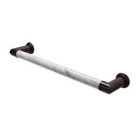 Elektrische Radiator Cascade 60x12 cm Bianco Carrara Venatino Marble / Medium Bronze HD Heating - thumbnail