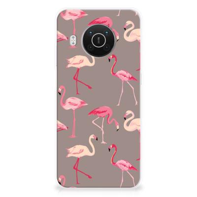 Nokia X10 | X20 | TPU Hoesje | Flamingo