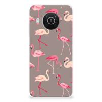 Nokia X10 | X20 | TPU Hoesje | Flamingo - thumbnail