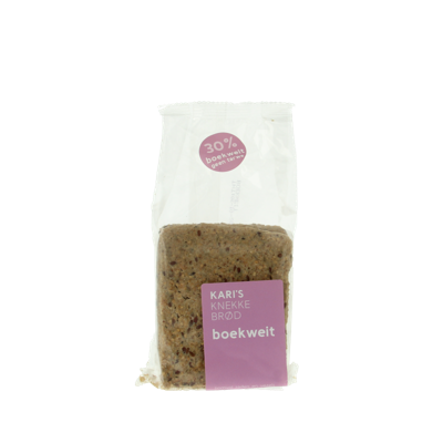 Knekkebrod boekweit bio 200 Gram Knekkebrod boekweit bio 200 Gram
