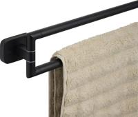 Ben Mykanto handdoekhouder mat zwart - thumbnail