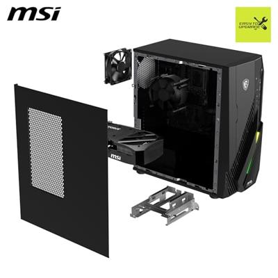 MSI MAG Infinite E1 14NVL5-104EU Intel® Core™ i5 i5-14400F 16 GB DDR5-SDRAM 1 TB SSD NVIDIA GeForce RTX 5060 Windows 11 Home Desktop PC Zwart