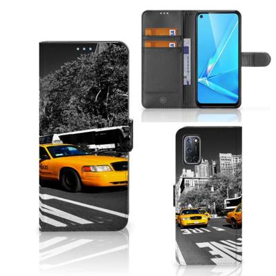 OPPO A72 | OPPO A52 | Flip Cover | New York Taxi