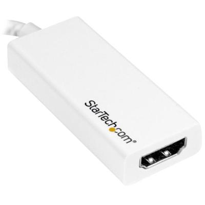 Adapter USB C naar HDMI Startech CDP2HD4K60W Wit