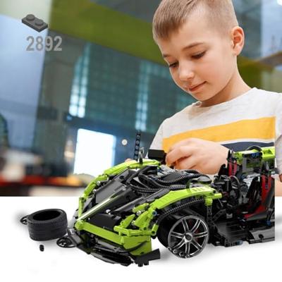 Pagani Huayra BC 1:8 bouwstenen/bouwset - Groen Pagani Huayra BC 1:8 bouwstenen/bouwset - Groen