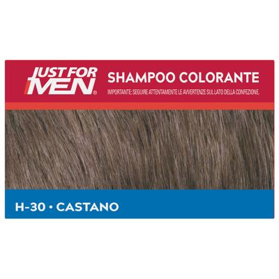 3 x JUST FOR Shampoo Coloring Castano