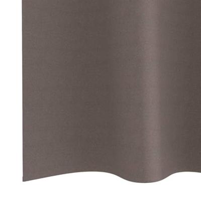 VidaXL Zwart-out gordijnen met ringen 2 pcs donkerbruin 260 x 140 cm VidaXL Zwart-out gordijnen met ringen 2 pcs donkerbruin 260 x 140 cm