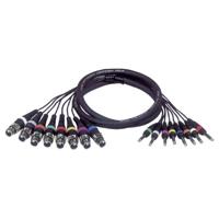 DAP DAP FL68 - 8 XLR male 3P > 8 Jack stereo 6 meter - thumbnail