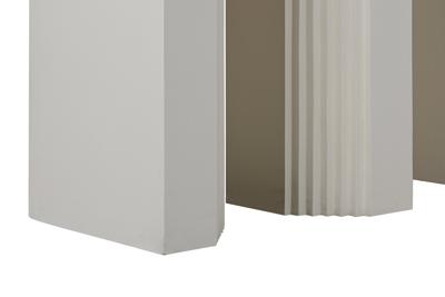 Wandtafel Home ESPRIT Wit Mangohout 150 x 35 x 87 cm