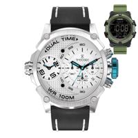 Timecode Marconi Dual Time Chronograph Timecode TC-1002-12 + HE-113-04 - thumbnail